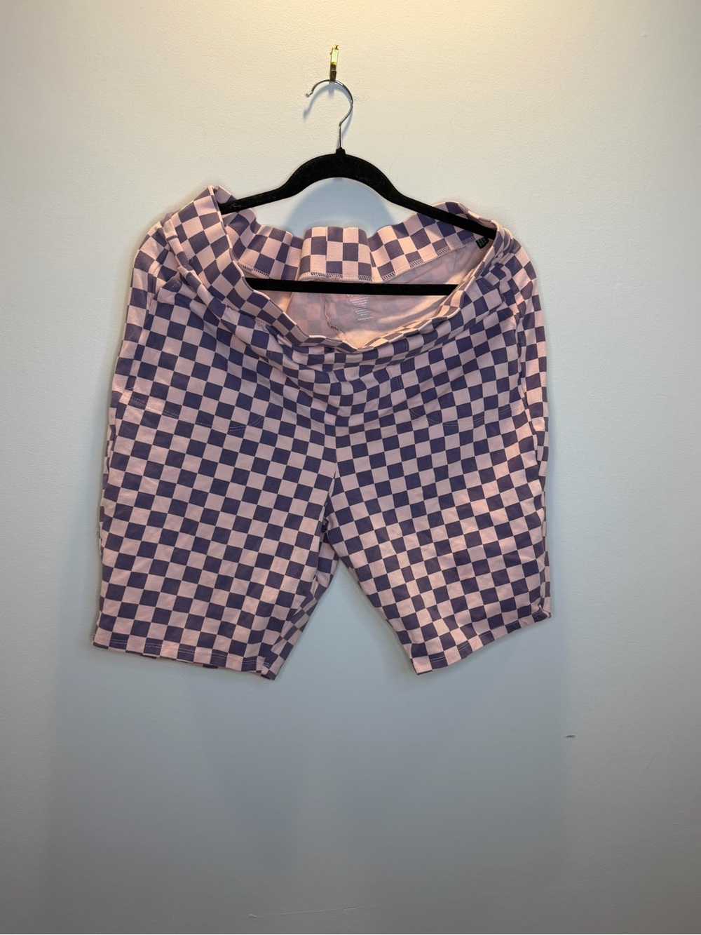 torrid Lavender & Navy Checkered Women's Shorts